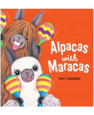Childrens Book Alpacas With Maracas