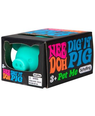 Schylling Nee-Doh Dig It Pig Assorted