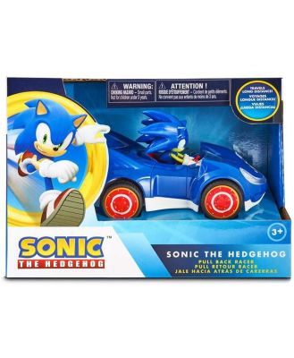 Sonic The Hedgehog Pull Back Racer