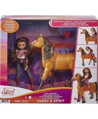 Spirit Untamed Ride Together Lucky & Spirit Playset