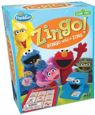 Thinkfun Zingo Bingo Sesame Street Game