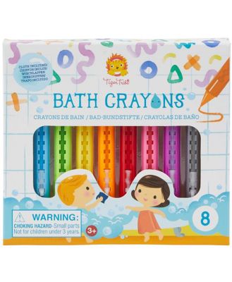 Tiger Tribe Bath Crayons 8 Pack
