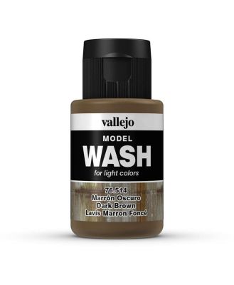 Vallejo Wash Dark Brown 35mL