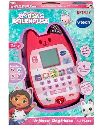 VTech Gabbys Dollhouse A Meow Zing Phone