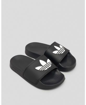 adidas Girls' Adilette J Slides Sandals in Black