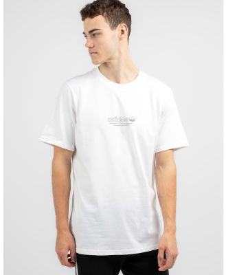 adidas Men's 4.0 Strike T-Shirt in White