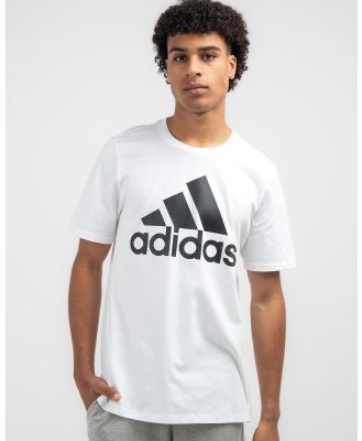 adidas Men's Big Logo T-Shirt in White