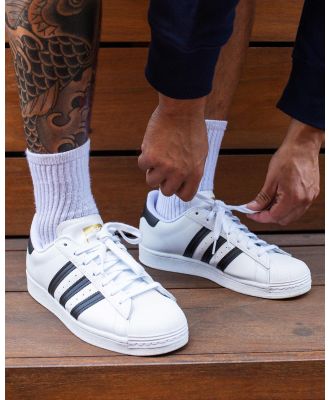 adidas Men's Superstar Adv Shoes in White