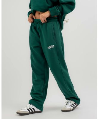 adidas Women's All Season Graphic Track Pants in Green