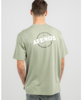 Afends Men's Questions T-Shirt in Green