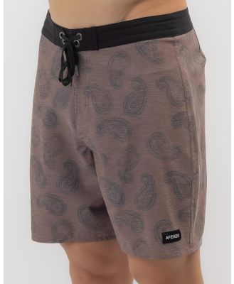 Afends Men's Tradition Board Shorts in Brown