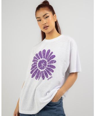 Afends Women's Daisy Slay T-Shirt in White