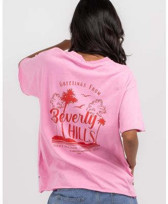 All About Eve Women's Beverly T-Shirt in Pink