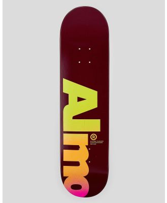 Almost Fall Off Logo 8.0 Skateboard Deck in Pink