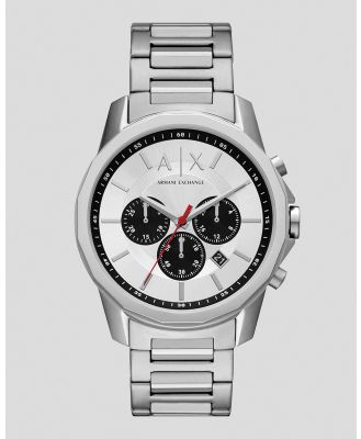 Armani Exchange Men's Banks Watch in Silver