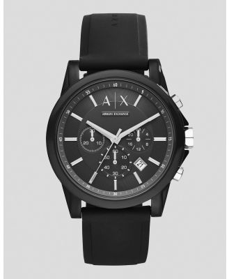 Armani Exchange Men's Outerbanks Watch in Black