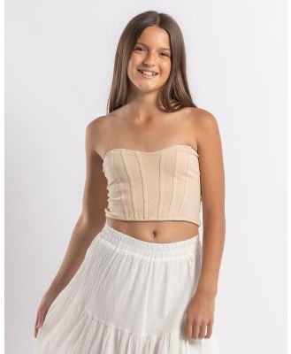 Ava And Ever Girls' Bella Knit Bustier Top