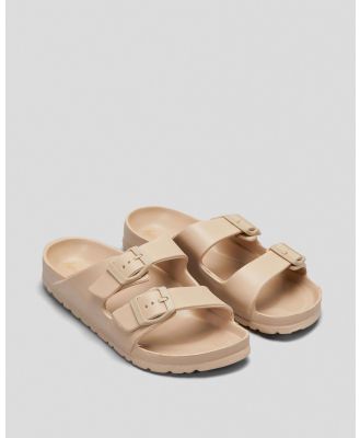 Ava And Ever Girls' Denver Slides Sandals in Natural