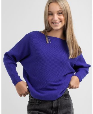 Ava And Ever Girls' Salem Knit in Blue