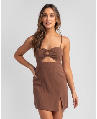 Ava And Ever Women's Andy Dress in Brown