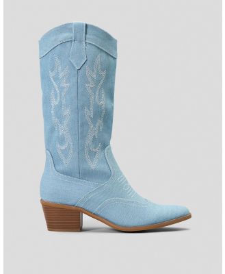 Ava And Ever Women's Arizona Boots in Blue