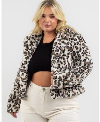 Ava And Ever Women's Bengal Faux Fur Jacket in Animal