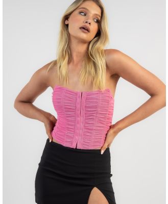 Ava And Ever Women's Blair Corset Top in Pink