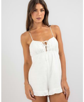Ava And Ever Women's Elisa Playsuit in White