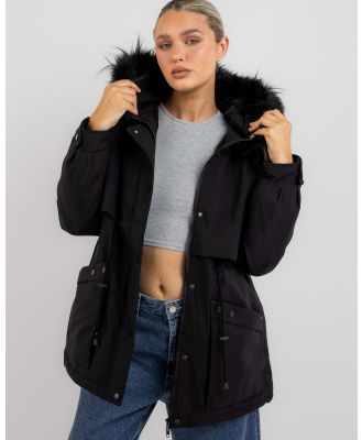 Ava And Ever Women's Everest Anorak Jacket in Black