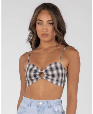 Ava And Ever Women's Express Yourself Crop Top in Black