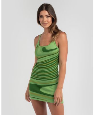 Ava And Ever Women's Faye Knit Dress in Green