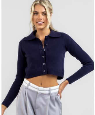 Ava And Ever Women's Gilmore Knit Cardigan in Navy