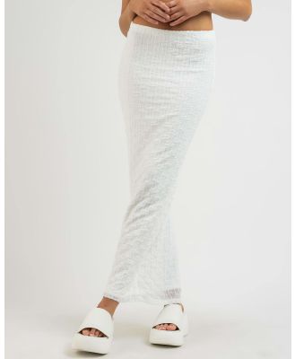 Ava And Ever Women's Jamie Maxi Skirt in White