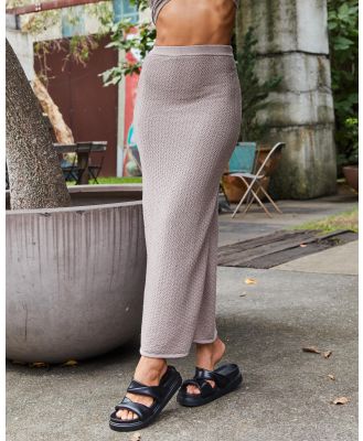 Ava And Ever Women's Kensington Maxi Skirt in Natural