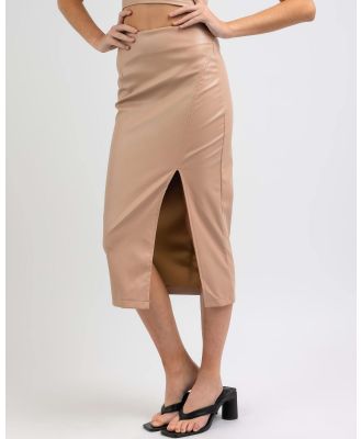 Ava And Ever Women's Khloe Skirt in Brown