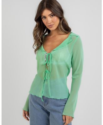 Ava And Ever Women's Paris Top in Green