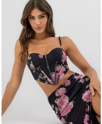 Ava And Ever Women's Petal Corset Top in Floral