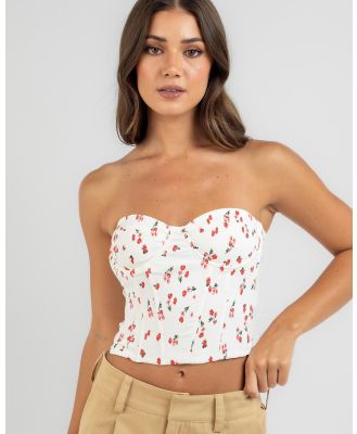 Ava And Ever Women's Poppy Corset Top in Floral
