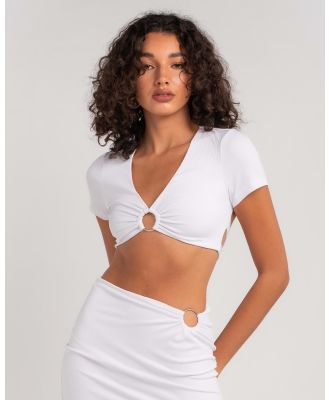 Ava And Ever Women's Saint Top in White
