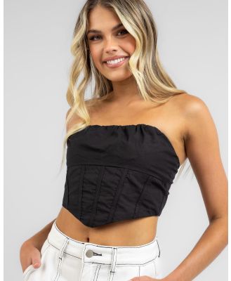 Ava And Ever Women's Serena Corset Top in Black