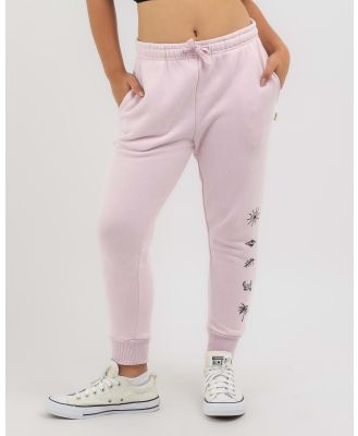 Billabong Girls' Bad Lands Track Pants in Pink