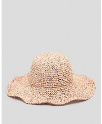 Billabong Girls' Rainbow Straw Hat