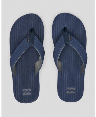 Billabong Men's All Day Impact Cord Thongs in Navy