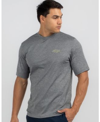 Billabong Men's Diamond Shoreline Short Sleeve Surf T-Shirt in Black