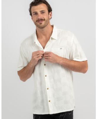 Billabong Men's Sundays Jacquard Short Sleeve Top in White