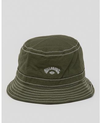 Billabong Men's Wave Washed Bucket Hat in Green