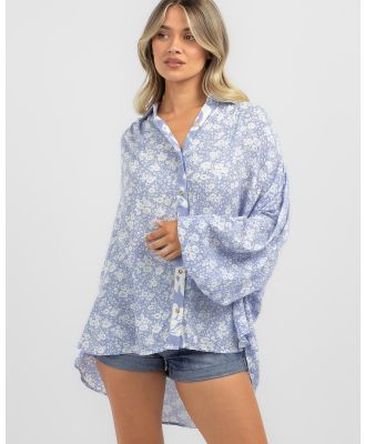 Billabong Women's Blue Bell Shirt