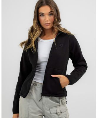 Billabong Women's Breton Tech Hooded Jacket in Black