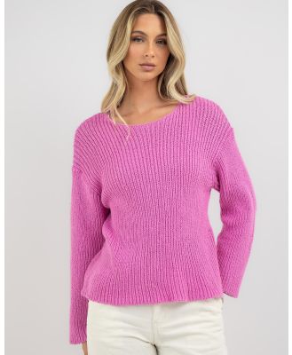 Billabong Women's Moon Wave 2 Sweater in Purple