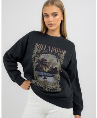 Billabong Women's Playa Tour Sweatshirt in Black